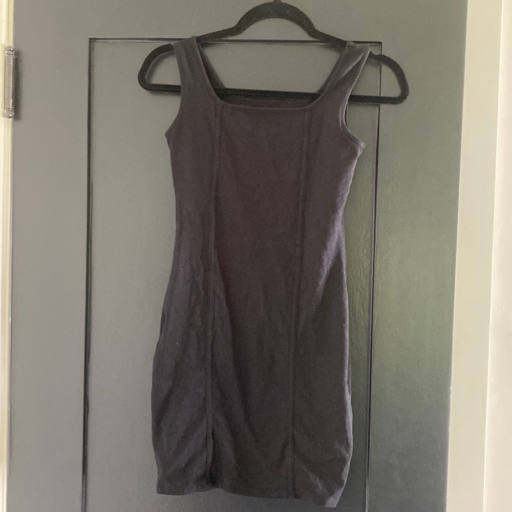 Sexy Women’s Wild Fable Stretchy Bodycon Black Mini Tank Dress Sz S